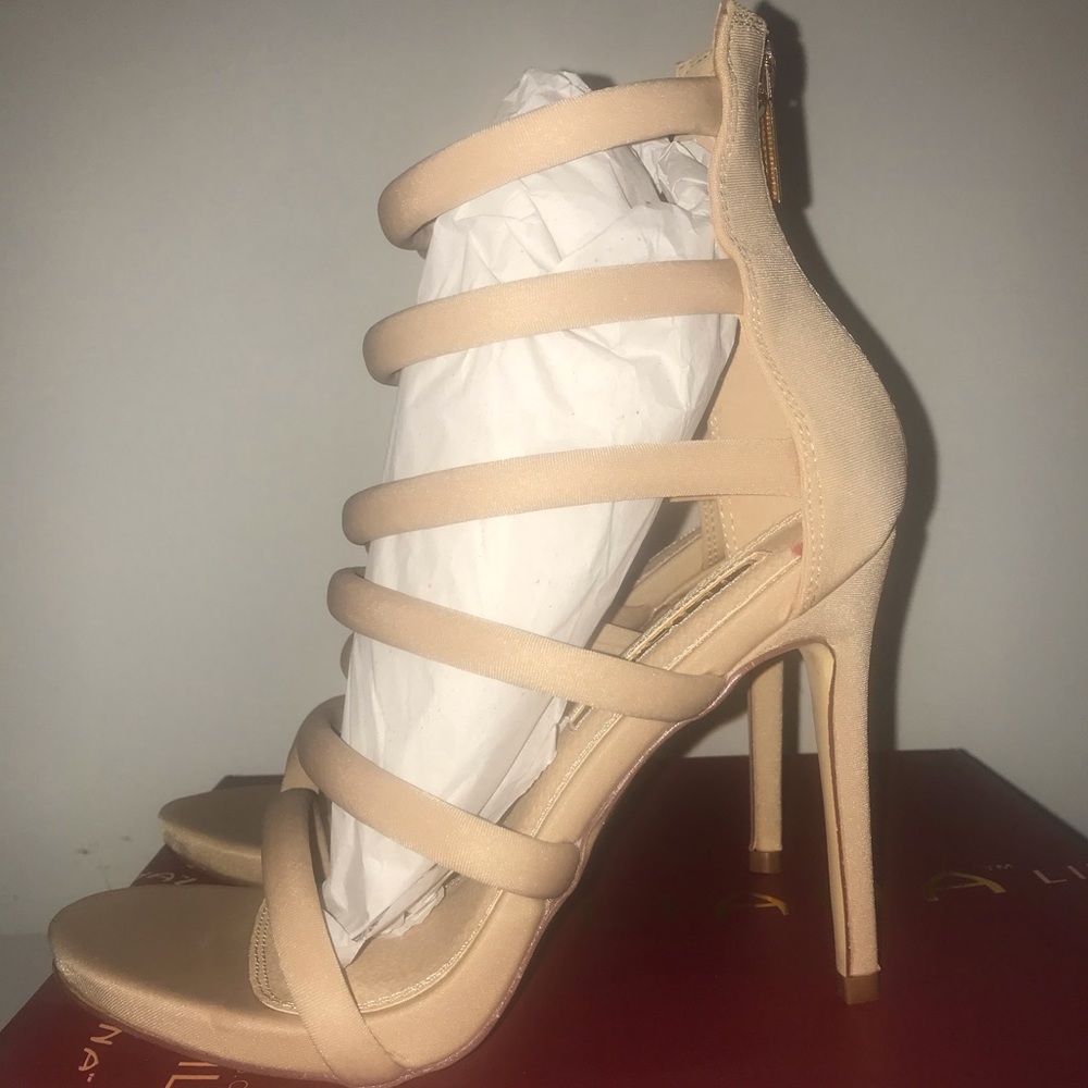 Beige Pumps